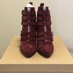 Tabitha Simmons maroon boots 37 Brand New Never Worn